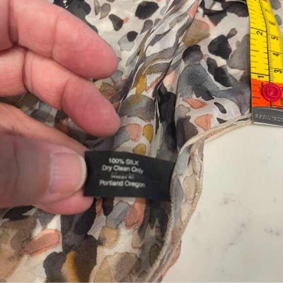 Dana Herbert Handmade Silk Scarf - Picture 4 of 7